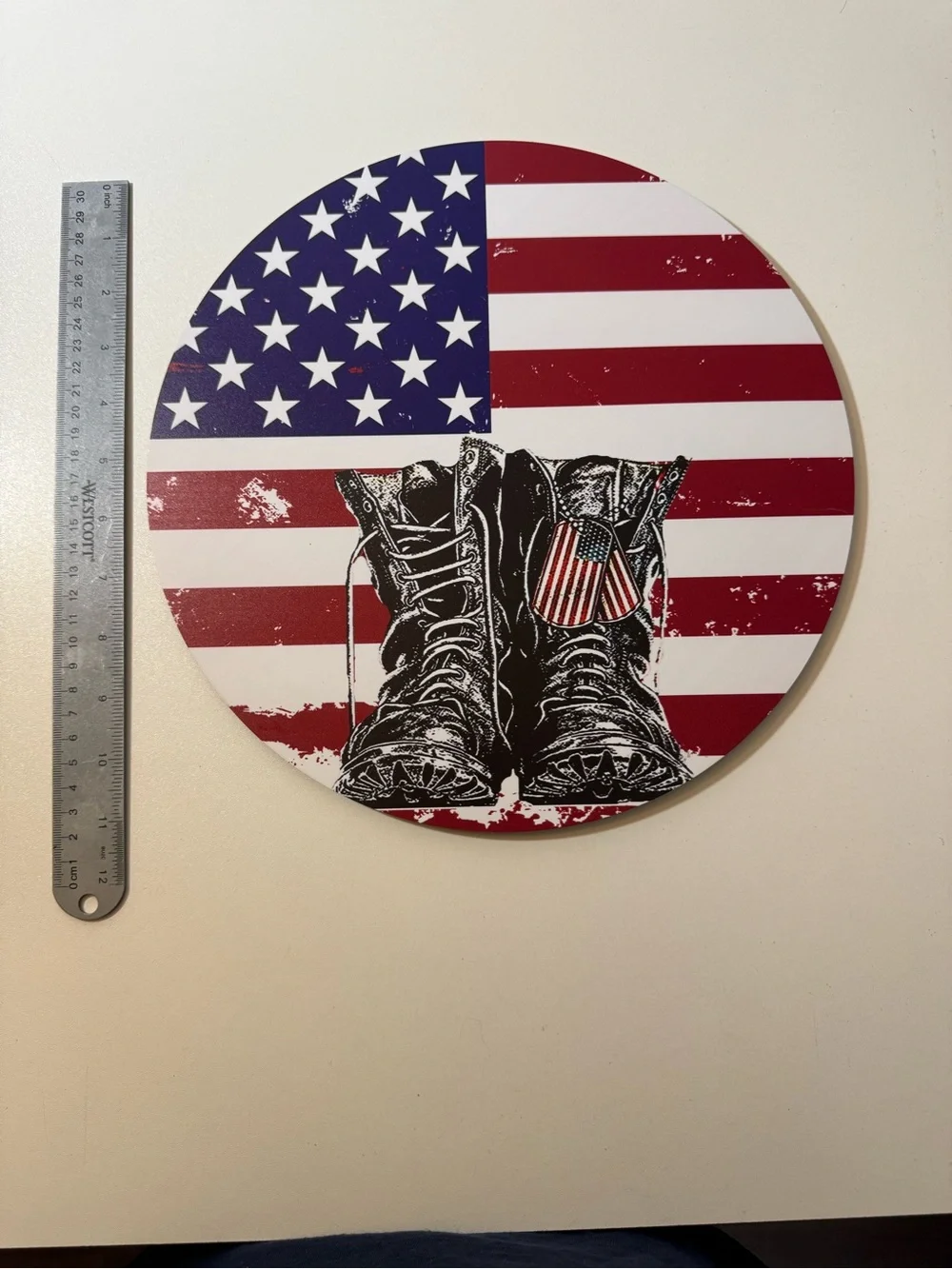 N/A patriotic round